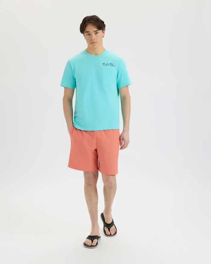 Men’s One Cast At A Time Short Sleeve Tee - Image 6