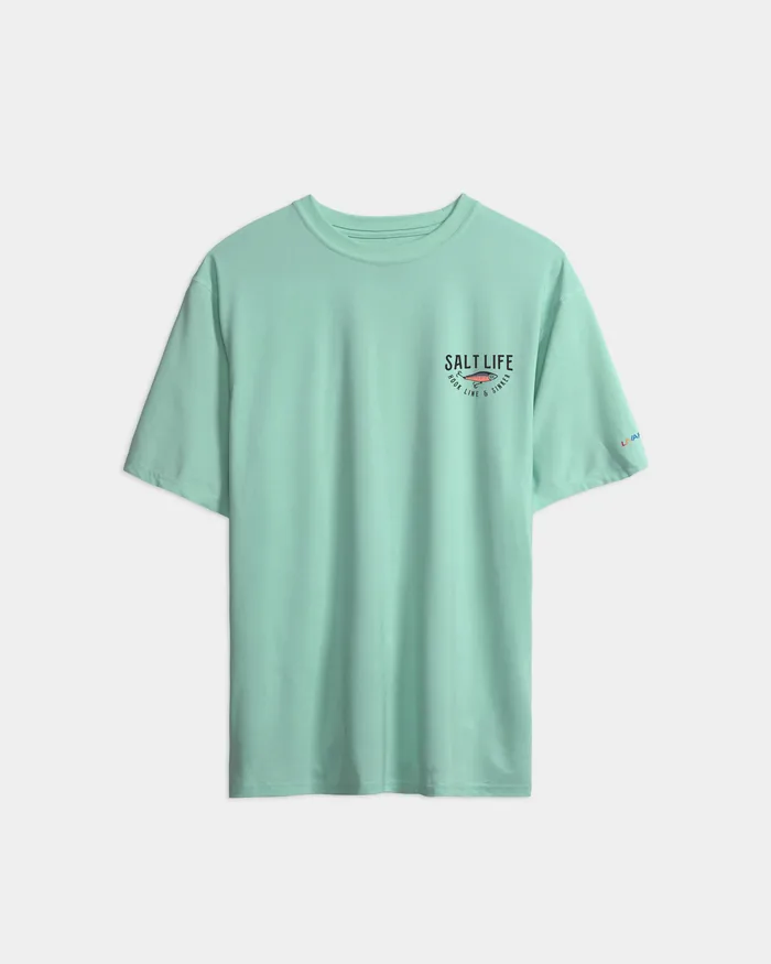 Men’s Salty Craftsmen SLX Performance Short Sleeve Tee - Image 2