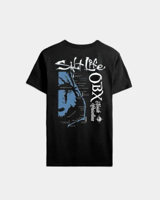 Men’s OBX Map Short Sleeve Tee