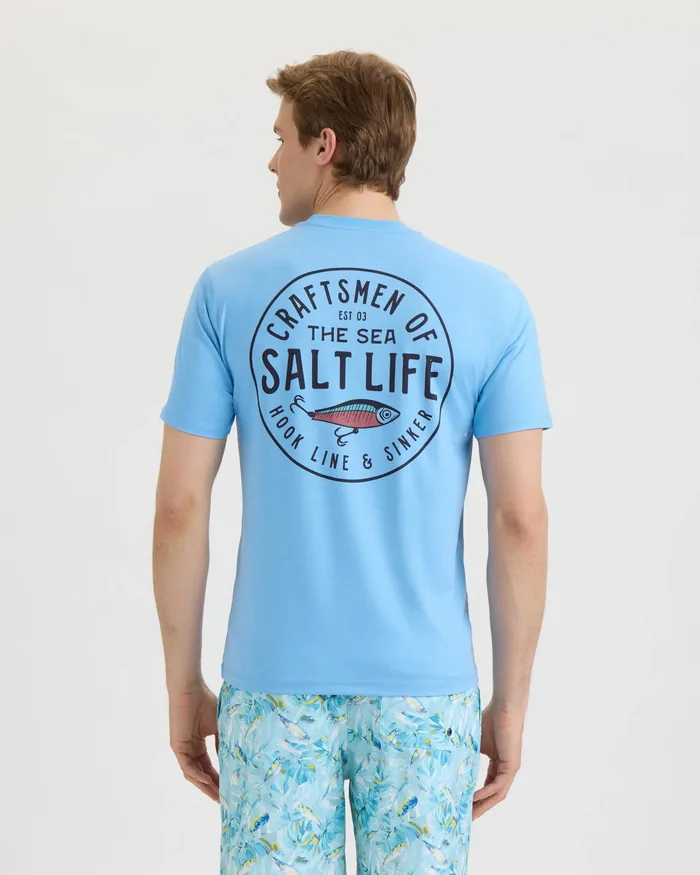 Men’s Salty Craftsmen SLX Performance Short Sleeve Tee - Image 4