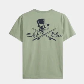 Men's Skull and Poles Short Sleeve Tee