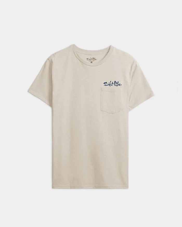 Men’s OBX Map Short Sleeve Tee - Image 2