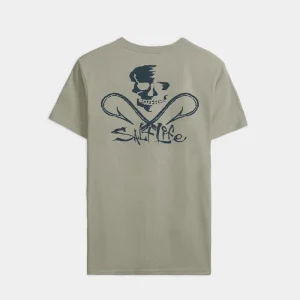 Men's Skull and Hooks Short Sleeve Tee