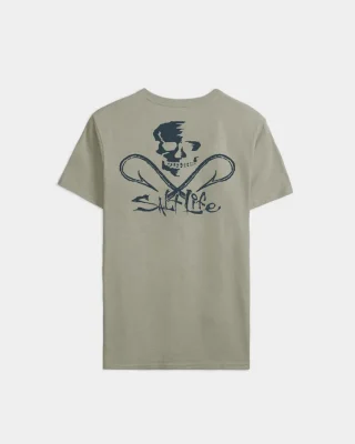 Men's Skull and Hooks Short Sleeve Tee
