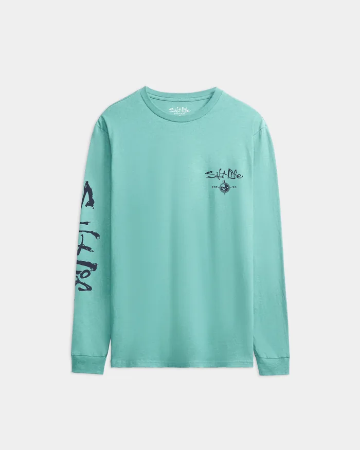 Men’s Heavy Seas 2.0 Long Sleeve Tee - Image 2