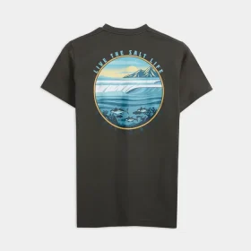 Men's Line Above or Below Short Sleeve Tee