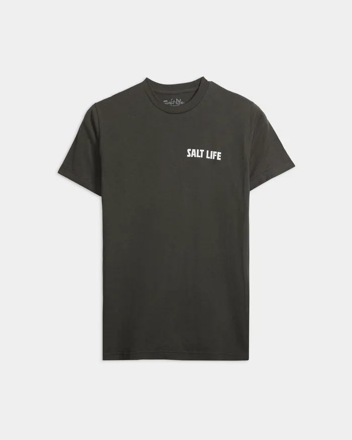 Men's Line Above or Below Short Sleeve Tee - Image 7