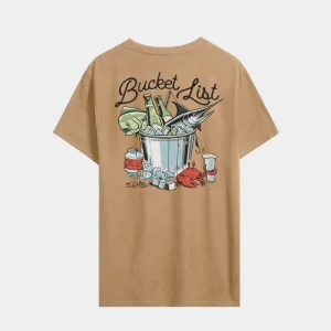 Men’s Bucket List Salt Wash Tee