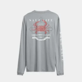 Men’s Crab Hammer SLX Performance Long Sleeve Tee