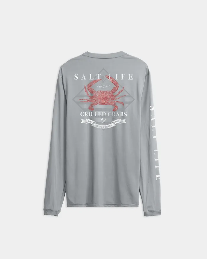 Men’s Crab Hammer SLX Performance Long Sleeve Tee