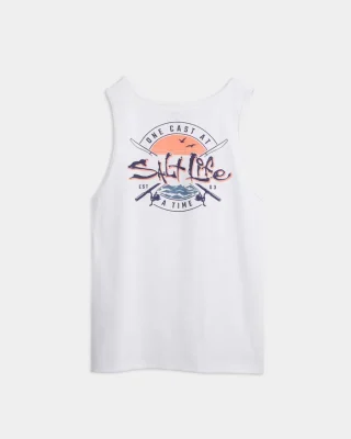Men’s One Cast At A Time Tank Top