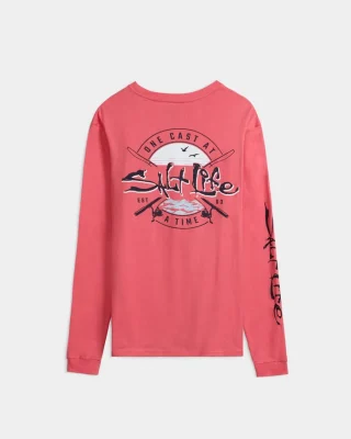Men's One Cast at a Time Long Sleeve Shirt