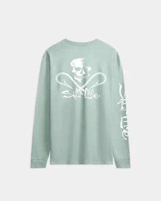 Men’s Skull and Hook Long Sleeve Tee