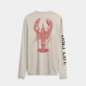 Men’s Lobster Bar Long Sleeve SLX Performance Tee