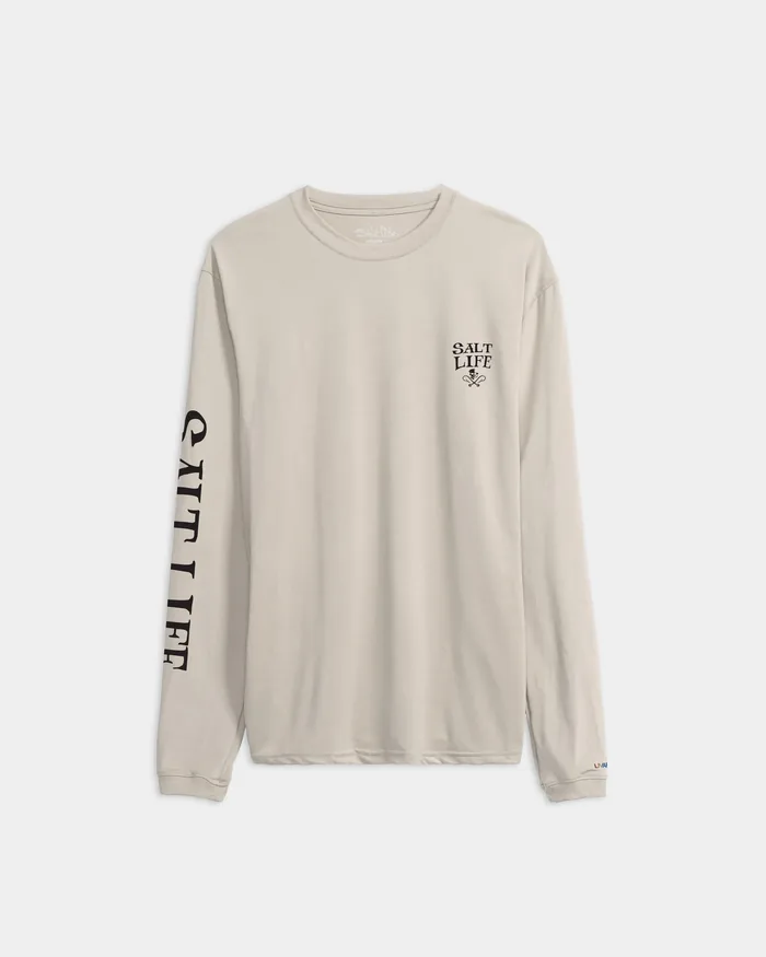 Men’s Lobster Bar Long Sleeve SLX Performance Tee - Image 2