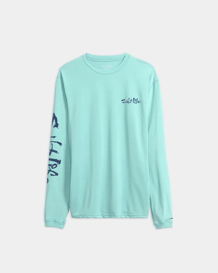 Men’s Secret Spot SLX Performance Long Sleeve Tee - Image 2
