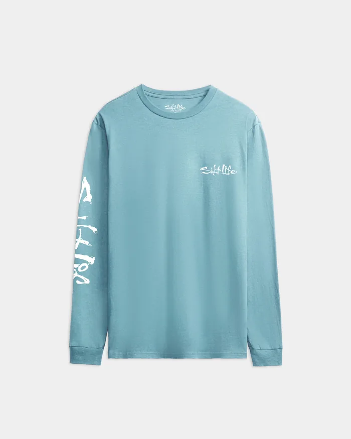 Men’s Sailfish ‘N Bones Long Sleeve Tee - Image 2