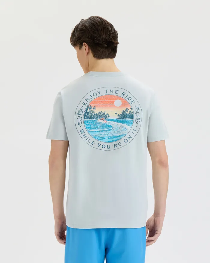 Men’s Enjoy the Ride 2.0 Salt Wash Tee - Image 5