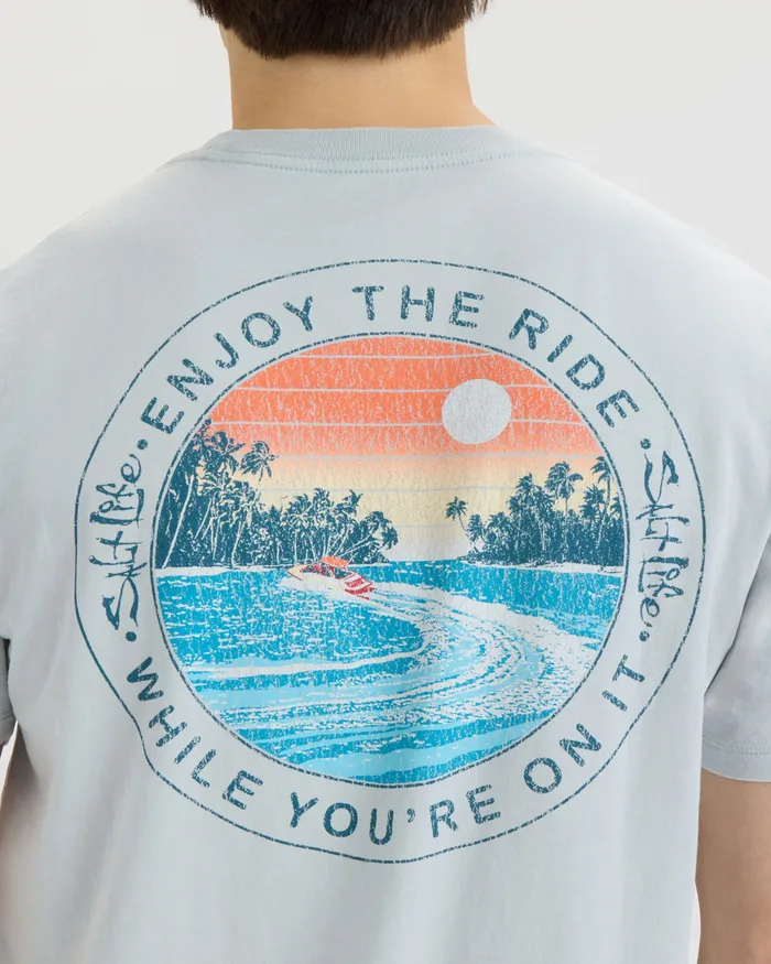 Men’s Enjoy the Ride 2.0 Salt Wash Tee - Image 6
