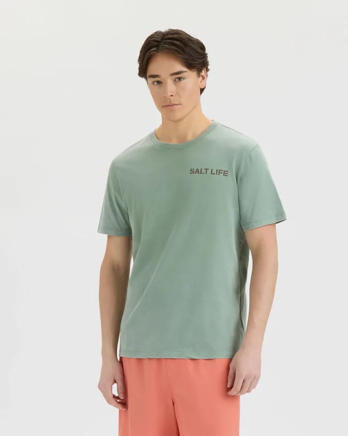 Men’s Snook Life Salt Wash Tee - Image 2