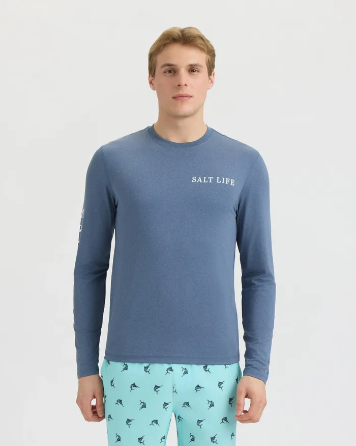 Men’s Lush Canopy Performance Long Sleeve Tee - Image 2