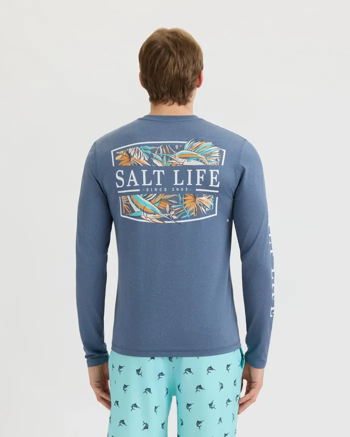 Men’s Lush Canopy Performance Long Sleeve Tee - Image 3