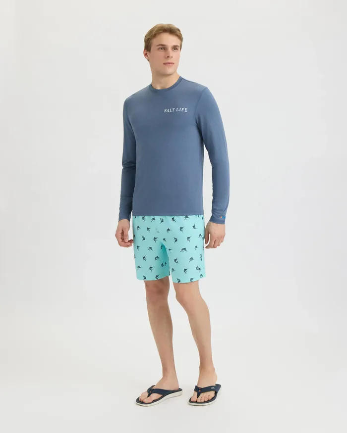Men’s Lush Canopy Performance Long Sleeve Tee - Image 6