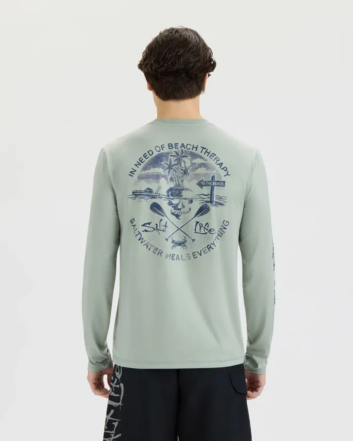 Men’s Therapy SLX Performance Long Sleeve Tee - Image 4