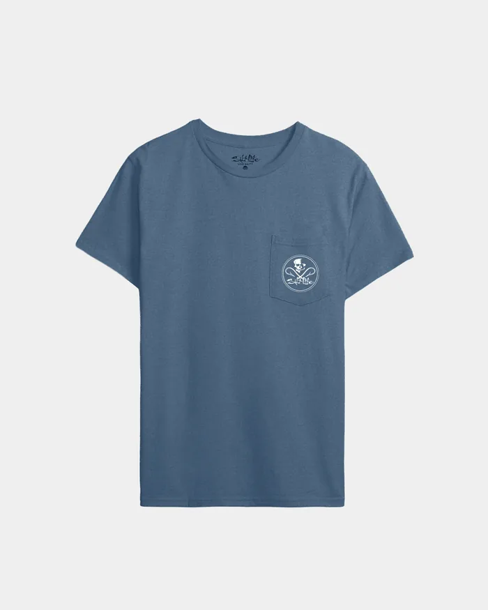 Men’s Skull and Hooks Short Sleeve Tee - BIG - Image 2