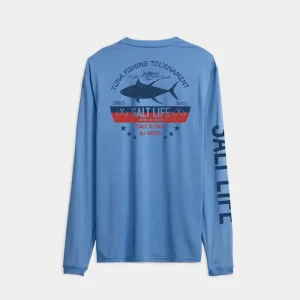 Men’s Tuna Tournament Long Sleeve SLX Performance Tee