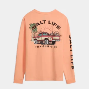 Men’s Truck and Tail Long Sleeve Shirt