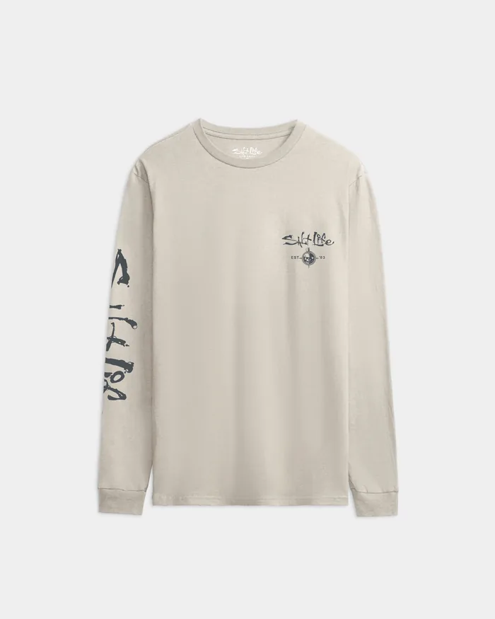 Men’s Heavy Seas 2.0 Long Sleeve Tee - Image 2