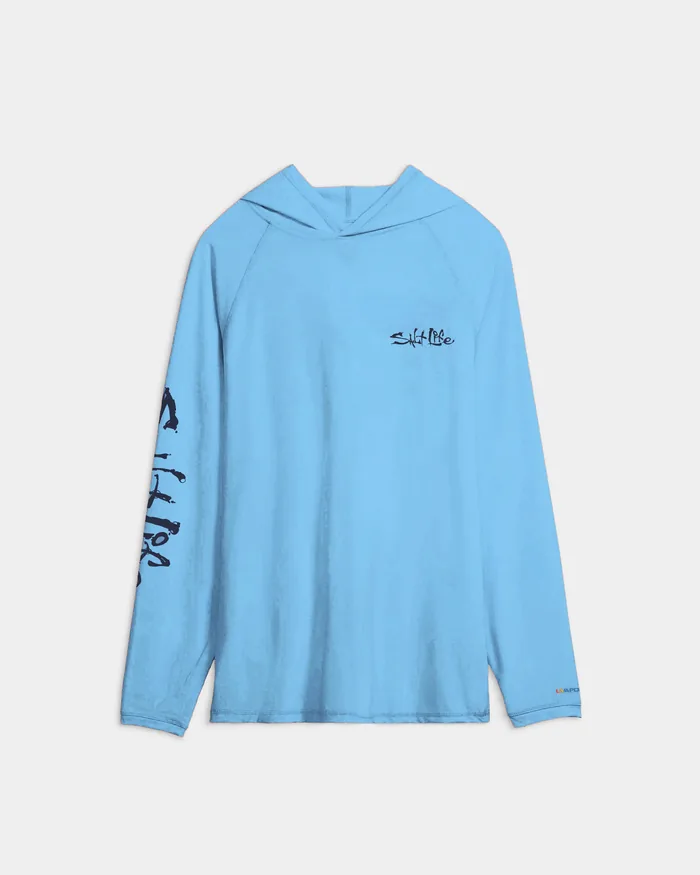 Men’s One Cast at a Time SLX Performance Hoodie - Image 7