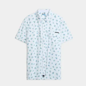 Men's Crustacean Life Woven Shirt