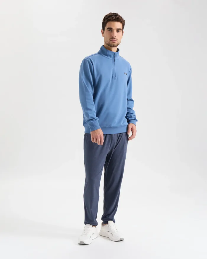 Men’s Dorsal Performance Scuba Mock Neck Pullover - Image 6