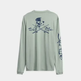 Skull and Poles SLX Performance Long Sleeve Tee