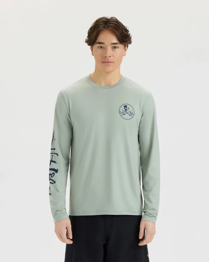 Skull and Poles SLX Performance Long Sleeve Tee - Image 2