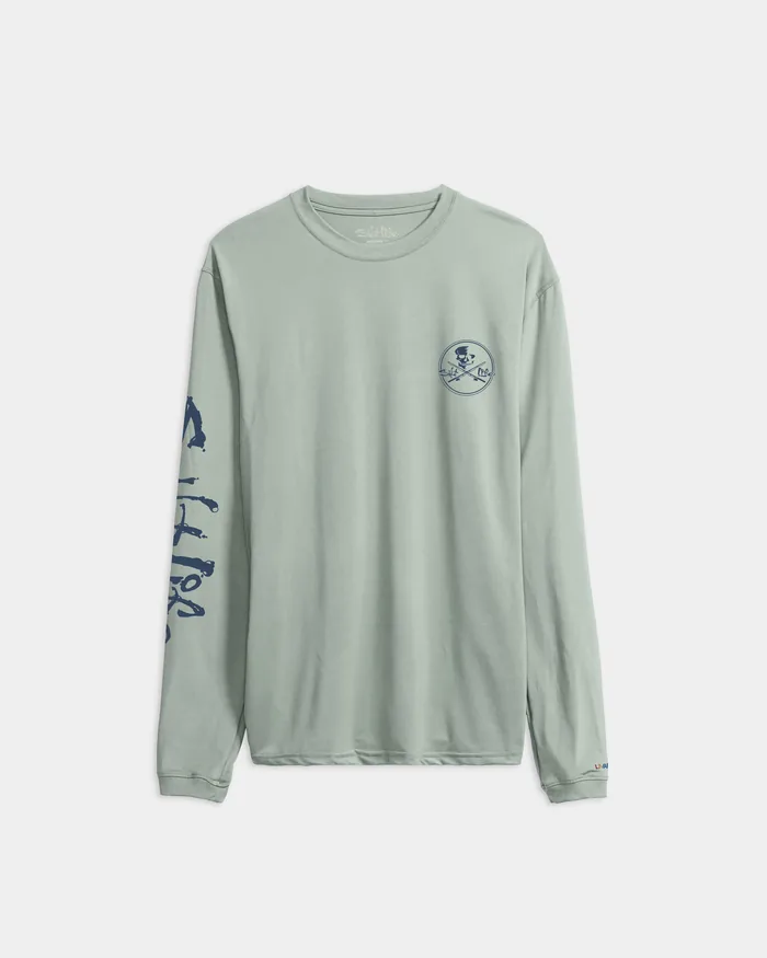 Skull and Poles SLX Performance Long Sleeve Tee - Image 7