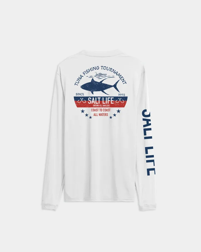 Men’s Tuna Tournament Long Sleeve SLX Performance Tee