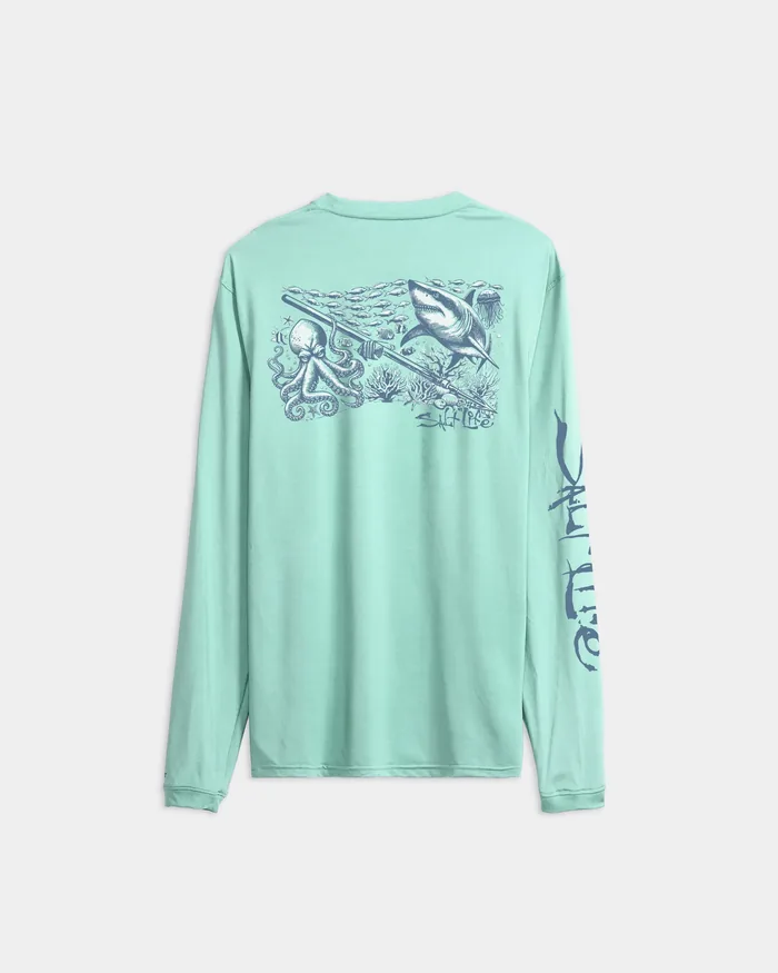 Men’s Underwater Diving 2.0 SLX Performance Long Sleeve Tee