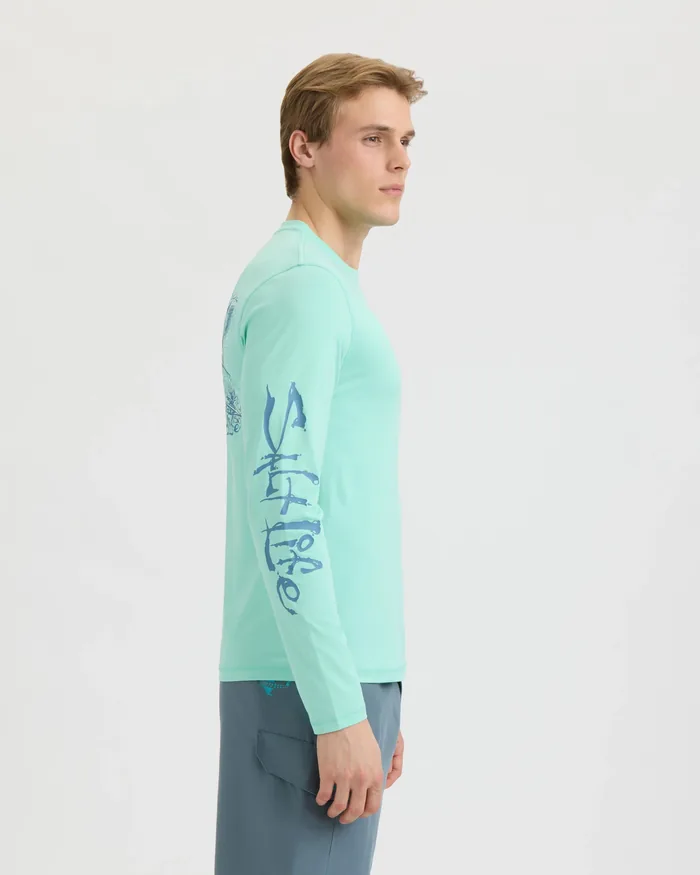 Men’s Underwater Diving 2.0 SLX Performance Long Sleeve Tee - Image 3