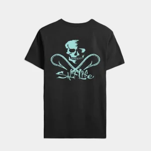 Men's Skull And Hooks Short Sleeve Tee