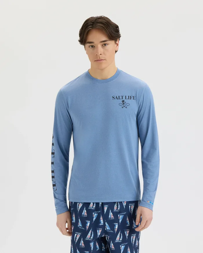 Men’s Boneyard SLX Performance Long Sleeve Tee - Image 2