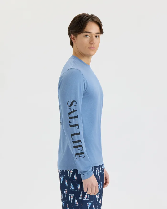 Men’s Boneyard SLX Performance Long Sleeve Tee - Image 3