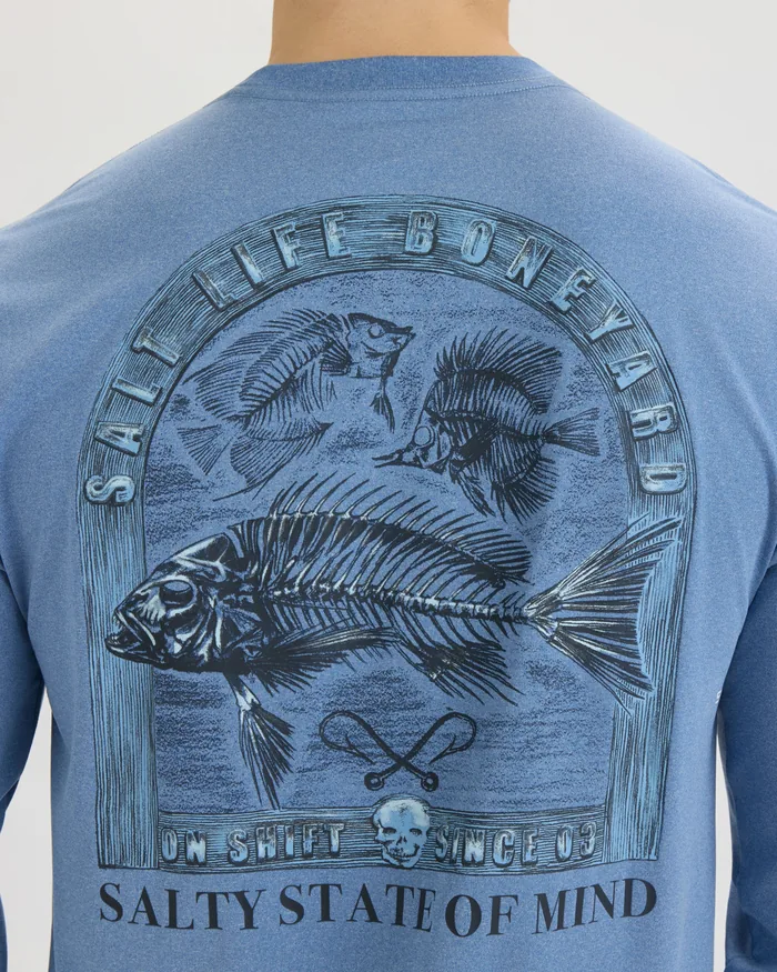 Men’s Boneyard SLX Performance Long Sleeve Tee - Image 5