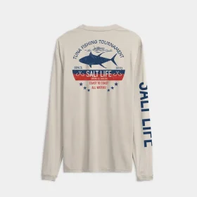 Men’s Tuna Tournament Long Sleeve SLX Performance Tee