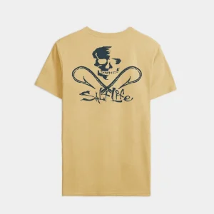 Men’s Skull and Hooks Short Sleeve Tee - BIG