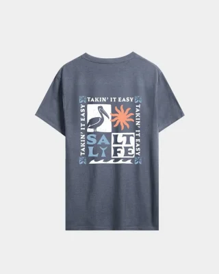 Men’s Pelican Life Salt Wash Tee