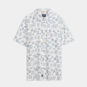 Men’s Voyager’s Stamps Performance Woven Shirt