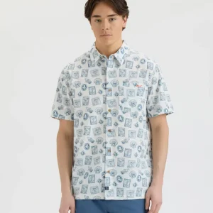 Alternative view of Men’s Voyager’s Stamps Performance Woven Shirt